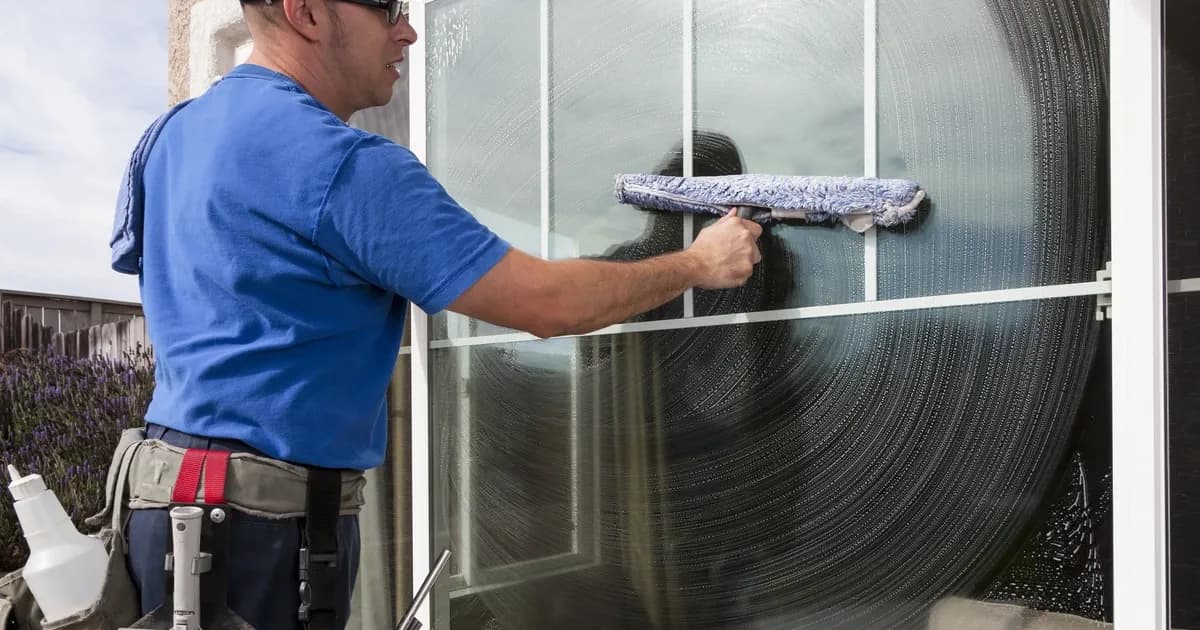 Professional cleaning background